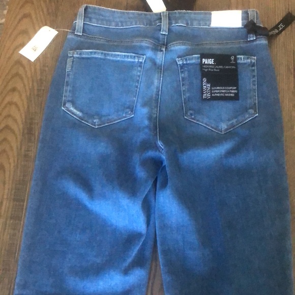 NWT PAIGE Laurel Canyon Rockshow Size 29 - Picture 10 of 11